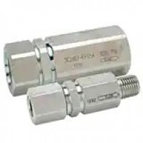 Soft Seat In-Line Check Valves Up to 2” Size, Steel / Stainless, Male and Female Fitting Ends - S6C / 3C Series