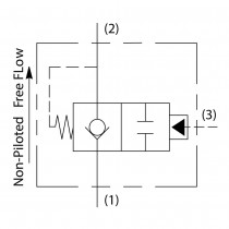 Single Pilot Operated, Pilot to Close Check Valves
