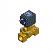 Parker 2-Way Normally Open, 1/2" General Purpose Solenoid Valves 550046DIS
