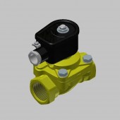 Parker 2-Way Normally Open, 1" General Purpose Solenoid Valves 322G3706-2995-4818653D