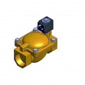 Parker 2-Way Normally Open, 2" General Purpose Solenoid Valves 550054DIS