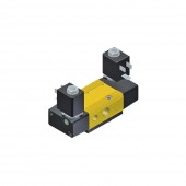 Parker 5-Way Dual Solenoids, 1/8" General Purpose Solenoid Valves