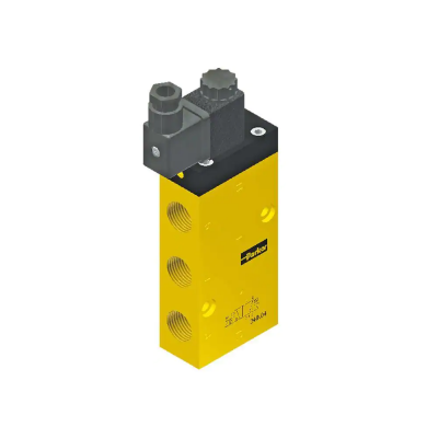 Parker 5-Way Spring Return, 1/2" General Purpose Solenoid Valves 341N04-496637C2 Parker 5-Way Spring Return, 1/2" General Purpose Solenoid Valves 341N04-496637C2