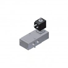 Parker 5-Way Spring Return, 3/8" General Purpose Solenoid Valves U341P3250-2995-4818653D