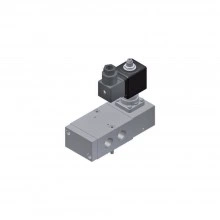 Parker 5-Way Spring Return, 3/8" General Purpose Solenoid Valves U341P3292-2995-483580.01N7