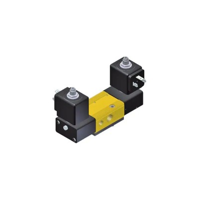 Parker 5-Way Closed Center Position, 1/8" General Purpose Solenoid Valves 342N3197-495910N7 Parker 5-Way Closed Center Position, 1/8" General Purpose Solenoid Valves 342N3197-495910N7
