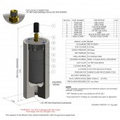 Pulsation Dampers – APD, BPD, CPD, DPD Series - (Europe) APD050-0-0005