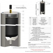 Pulsation Dampers – APD, BPD, CPD, DPD Series - (Europe) APD500-0-0005