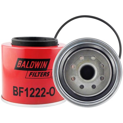 Baldwin - Spin-on Fuel Filters with Open End for Bowl BF1222-O-Baldwin Baldwin - Spin-on Fuel Filters with Open End for Bowl BF1222-O-Baldwin