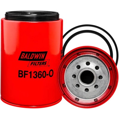 Baldwin - Spin-on Fuel Filters with Open End for Bowl BF1360-O Baldwin - Spin-on Fuel Filters with Open End for Bowl BF1360-O