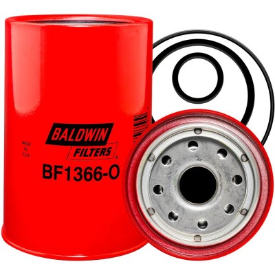 Baldwin - Spin-on Fuel Filters with Open End for Bowl BF1366-O-Baldwin Baldwin - Spin-on Fuel Filters with Open End for Bowl BF1366-O-Baldwin