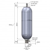 High Pressure Bladder Accumulator (UK) - (Europe) 0400A-00-341