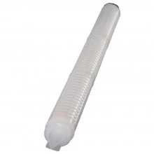 Chemflow-PE Select Pleated Membrane Filter Cartridge | Chemically-resistant HDPE design for low temperature solvents & chemicals