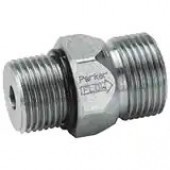 Hard Seat In-Line Check Valves (up to 5000 psi) - Compact One Piece Body, Male Fitting Ends - DT Series DT-1000-MOMS-5