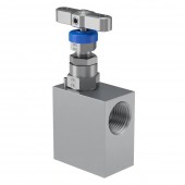 Needle Pattern Hand Valves, Straight and Angle Styles – H Series HNAV6MO4FF