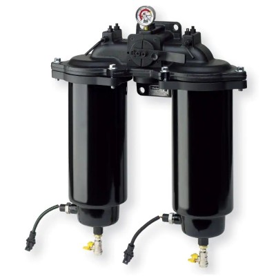 Low Pressure In-Line Duplex Fuel Filter - DFBO Series Low Pressure In-Line Duplex Fuel Filter - DFBO Series