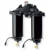 Low Pressure In-Line Duplex Fuel Filter - DFBO Series DFBO1001FSVAFMD30MA