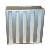 MICROPLEAT V2400 - Mini-Pleat V-Bank HEPA and ULPA Filters, Custom Configuration 2597344