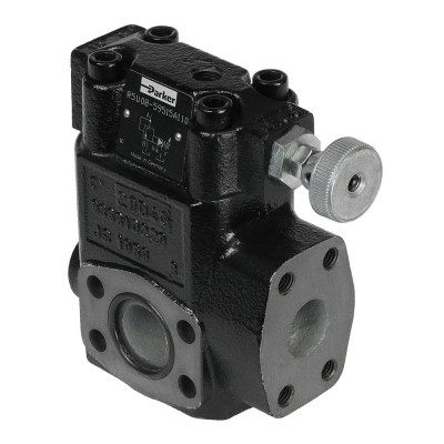 Pilot Operated Pressure Unloading Valve, SAE Flange - Series R5U 026-66015-5 Pilot Operated Pressure Unloading Valve, SAE Flange - Series R5U 026-66015-5