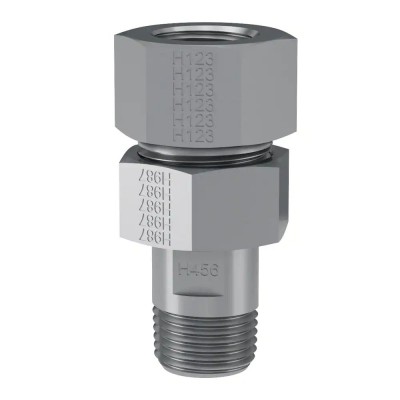 Swivel Gauge Adaptors - SG Series SG6MO8M8F3NC Swivel Gauge Adaptors - SG Series SG6MO8M8F3NC